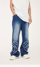 Ripped Denim Jeans